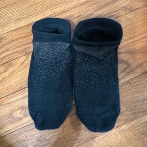 Dark Green Sparkle Socks